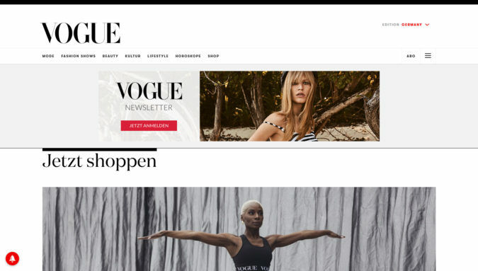 Vogue Fashion Magazin